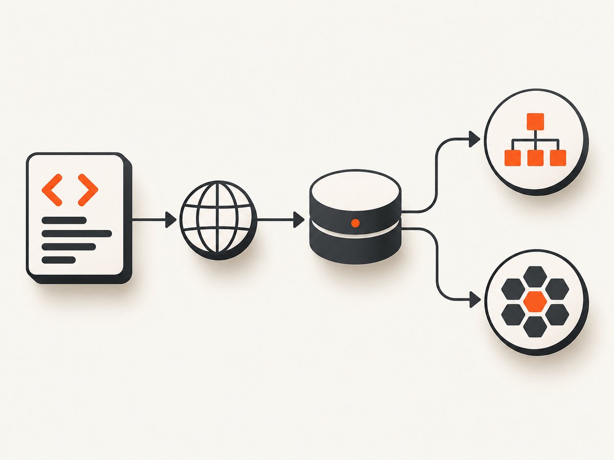 Hostname resolution can produce multiple IPv4 and IPv6 records.
