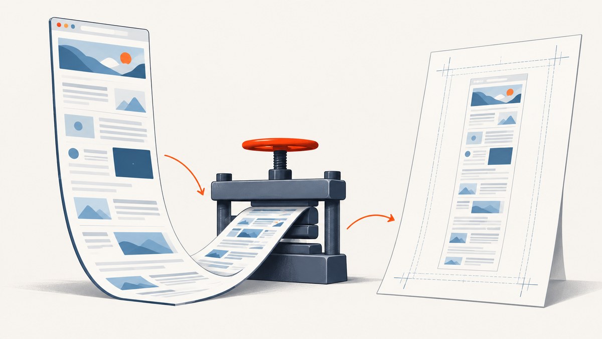 How to Fit an Entire Webpage on One PDF Page with Puppeteer
