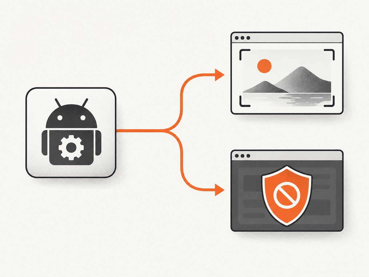 The same screenshot request can succeed, fail through a callback, or be refused because the target window is secure.