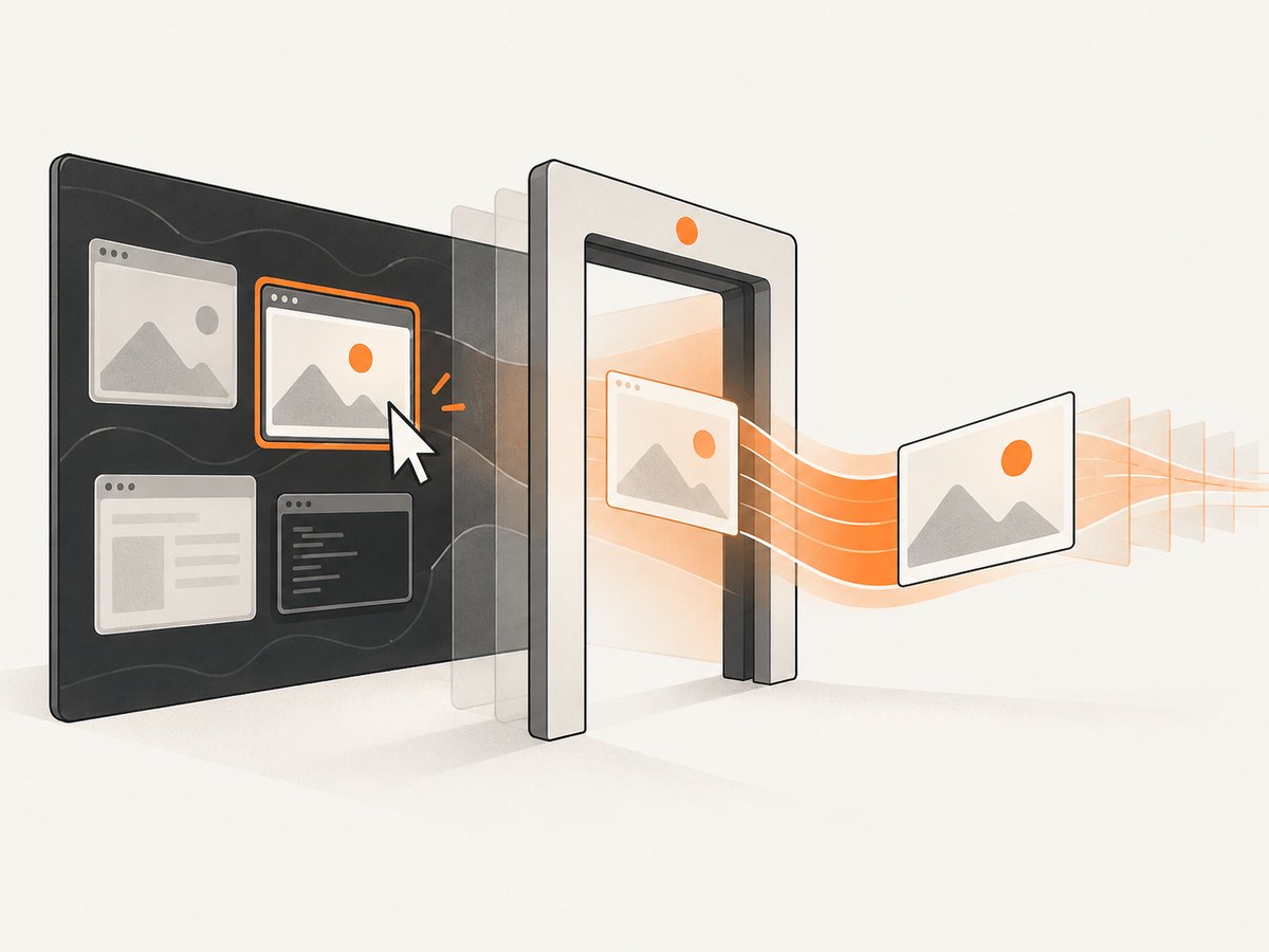 Native Wayland capture goes through an authorized portal and source-selection flow.