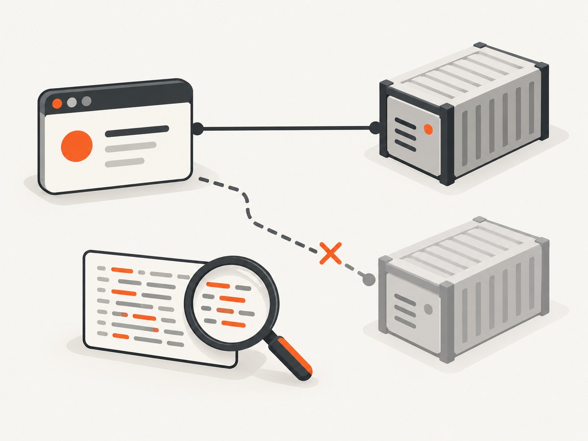 A server that starts detached may not provide the stdio connection the client expects.