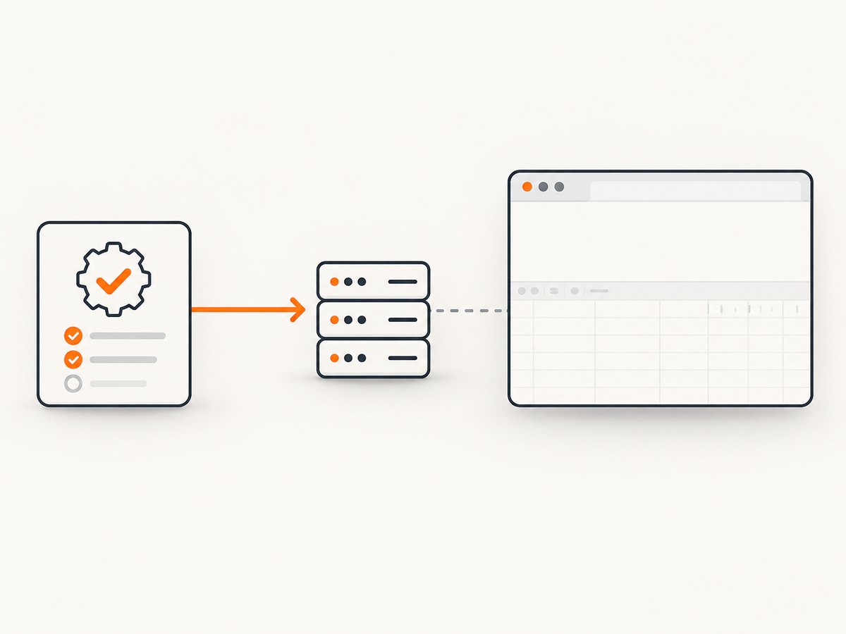 cy.request() runs from Cypress’s Node process, separate from browser traffic.