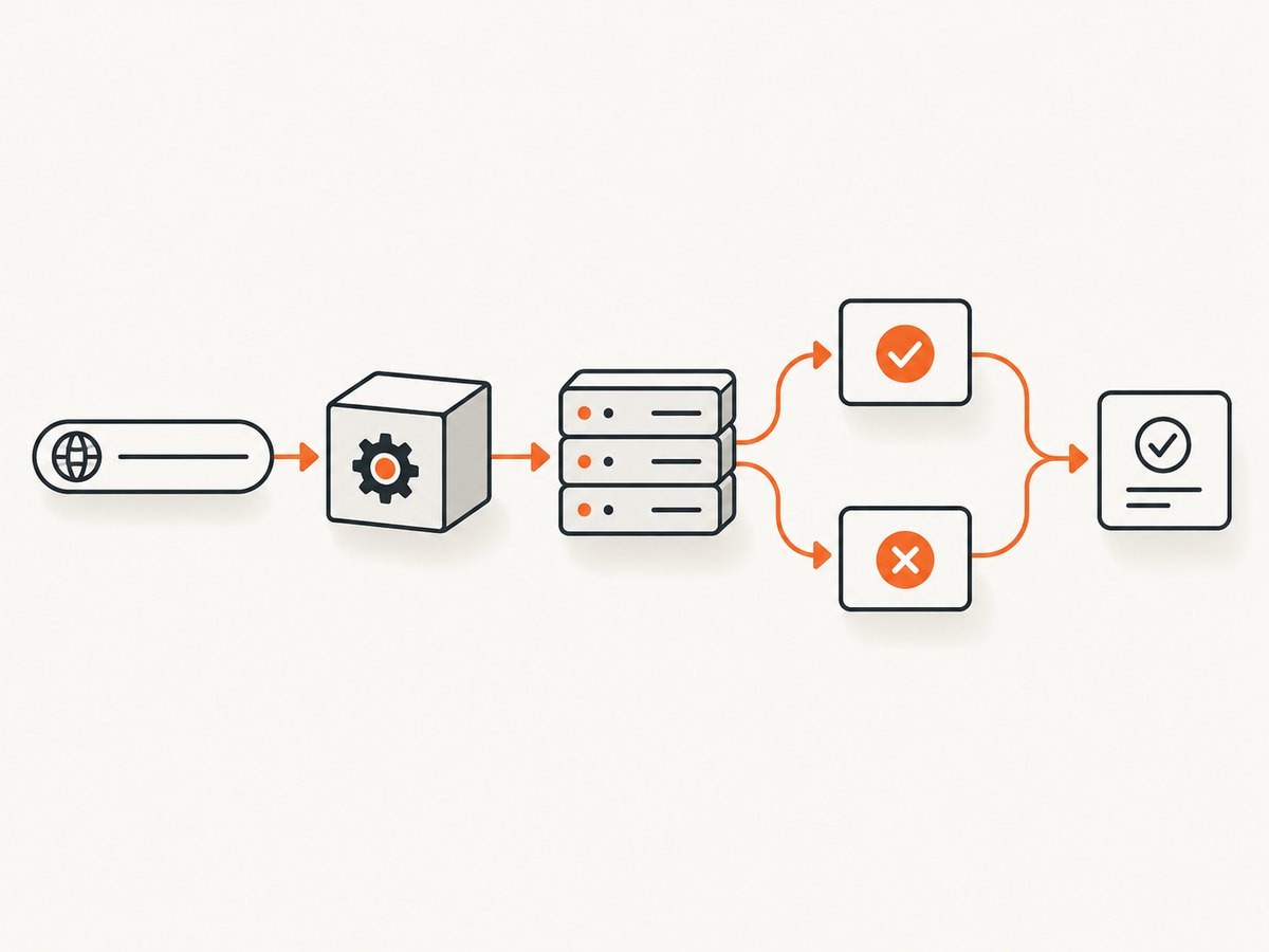 Debug URL resolution and status handling before changing retries or timeouts.