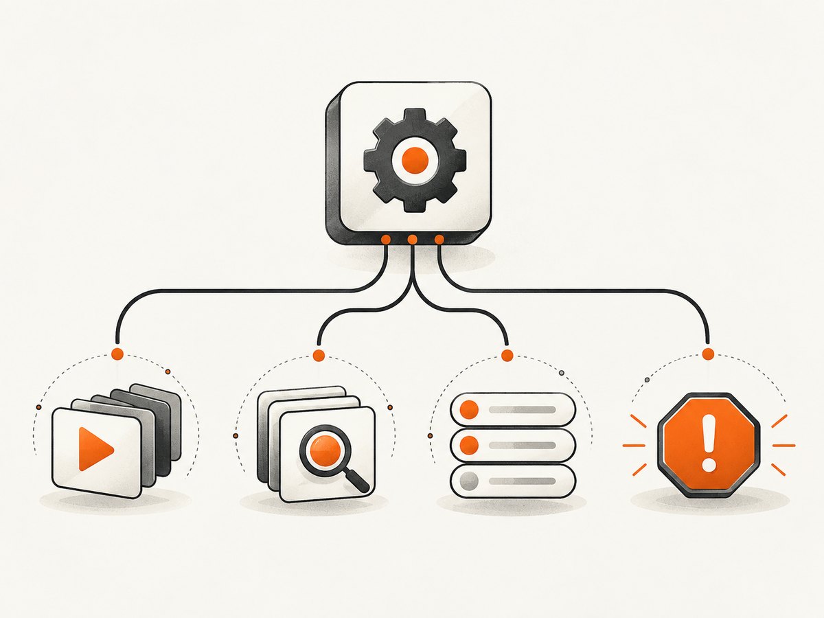 Classify the run state before changing Cypress code.