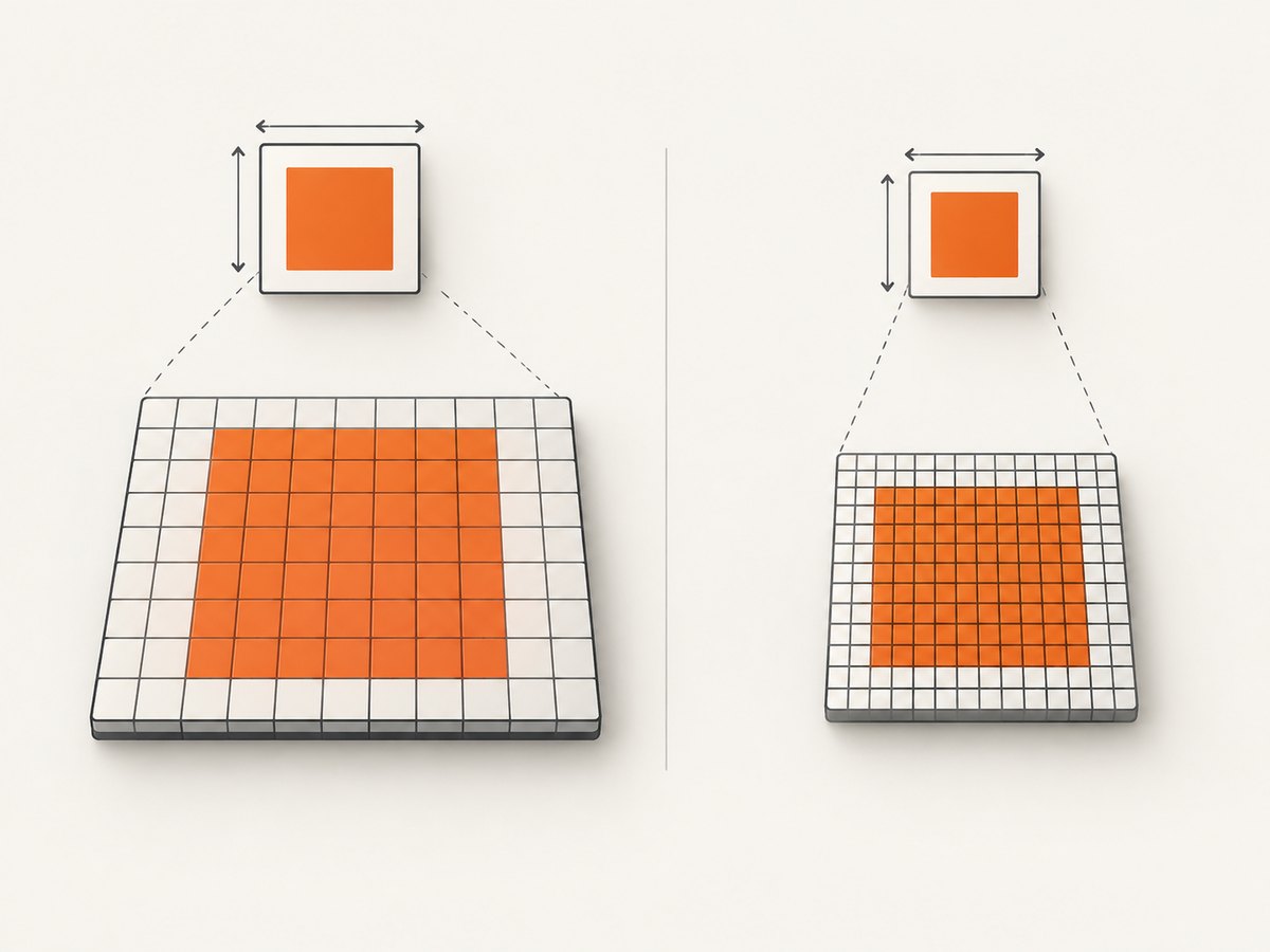 A device-pixel-ratio mismatch changes raster size but does not explain every layout gap.