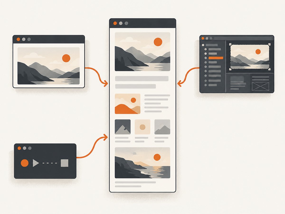 Firefox’s screenshot panel, Developer Tools, and Web Console provide separate built-in capture paths.