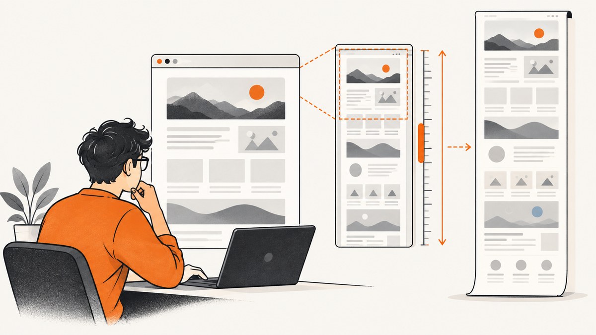 How to Fix Unexpected Full-Page Screenshots with Node.js