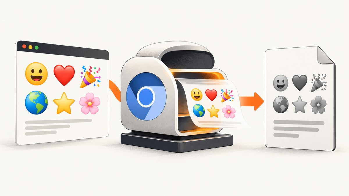 How to Fix Gray Emojis in Headless Chrome PDF Output