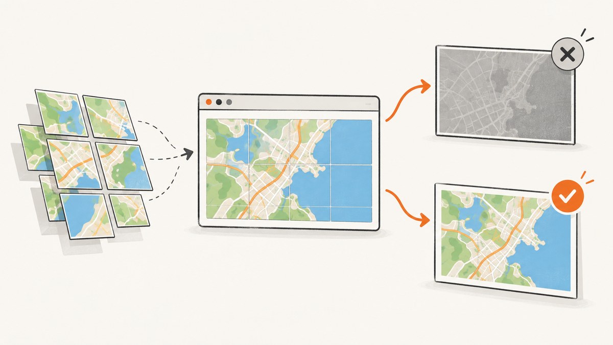 How to Fix Grey Leaflet Map Captures with MapKit JS and dom-to-image