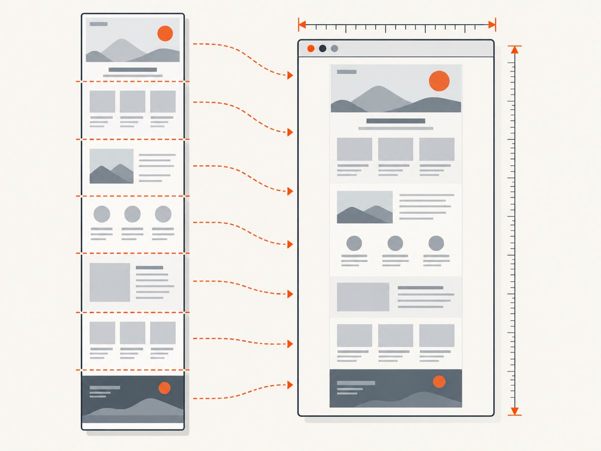 Large pages may need smaller regions, lower scale, or a native browser screenshot when canvas limits are reached.