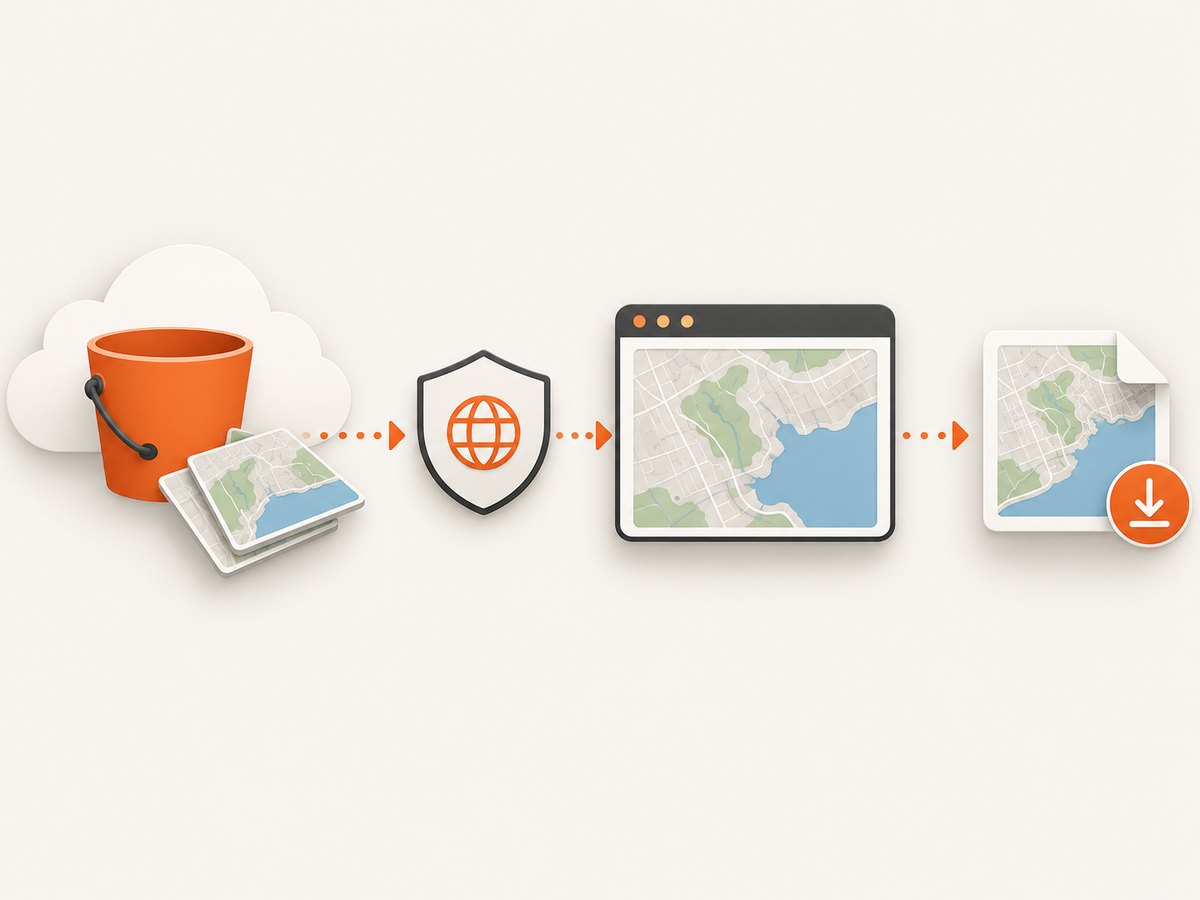 The tile response, Leaflet request mode, and html2canvas option must all agree for canvas export.