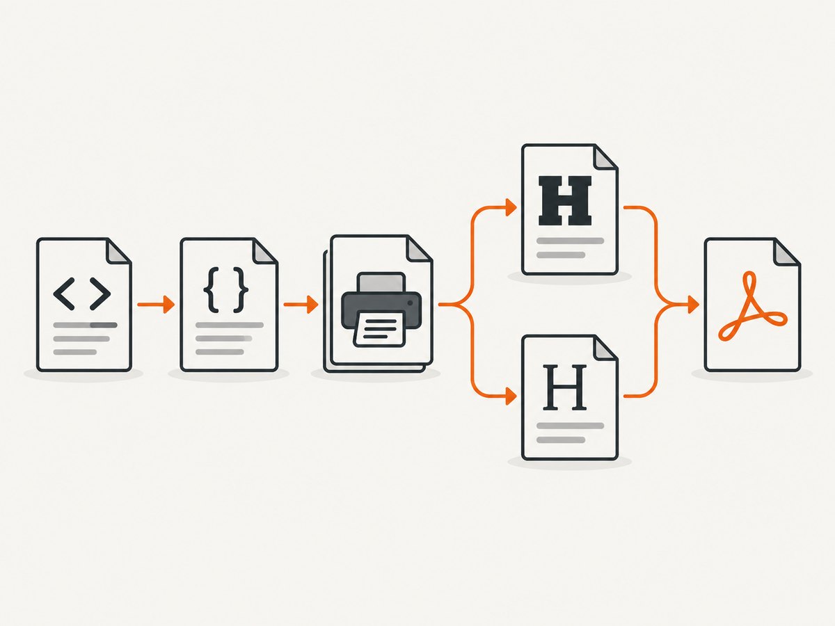 The same HTML can produce different weight when media, engine, or font selection changes.