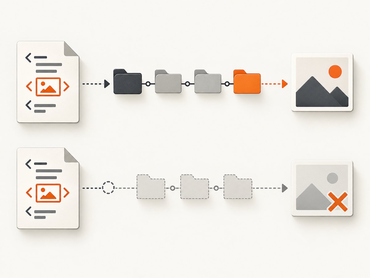 Relative image references need a document base so Flying Saucer can resolve them to a resource.
