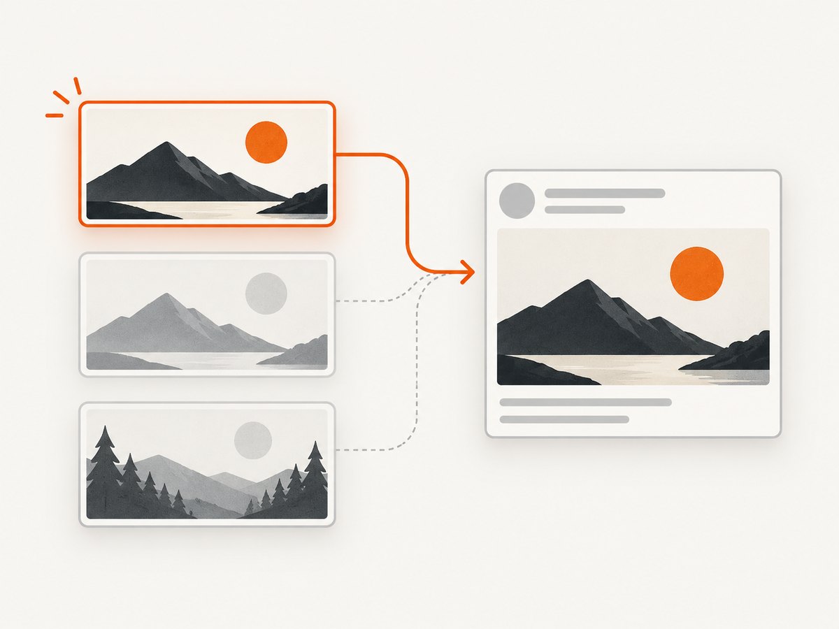 A more specific social-image setting can override the featured image and broader defaults.
