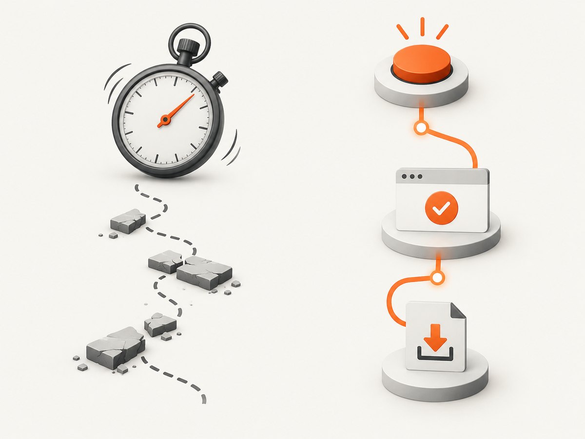 Readiness signals make Playwright tests deterministic without fixed sleeps.