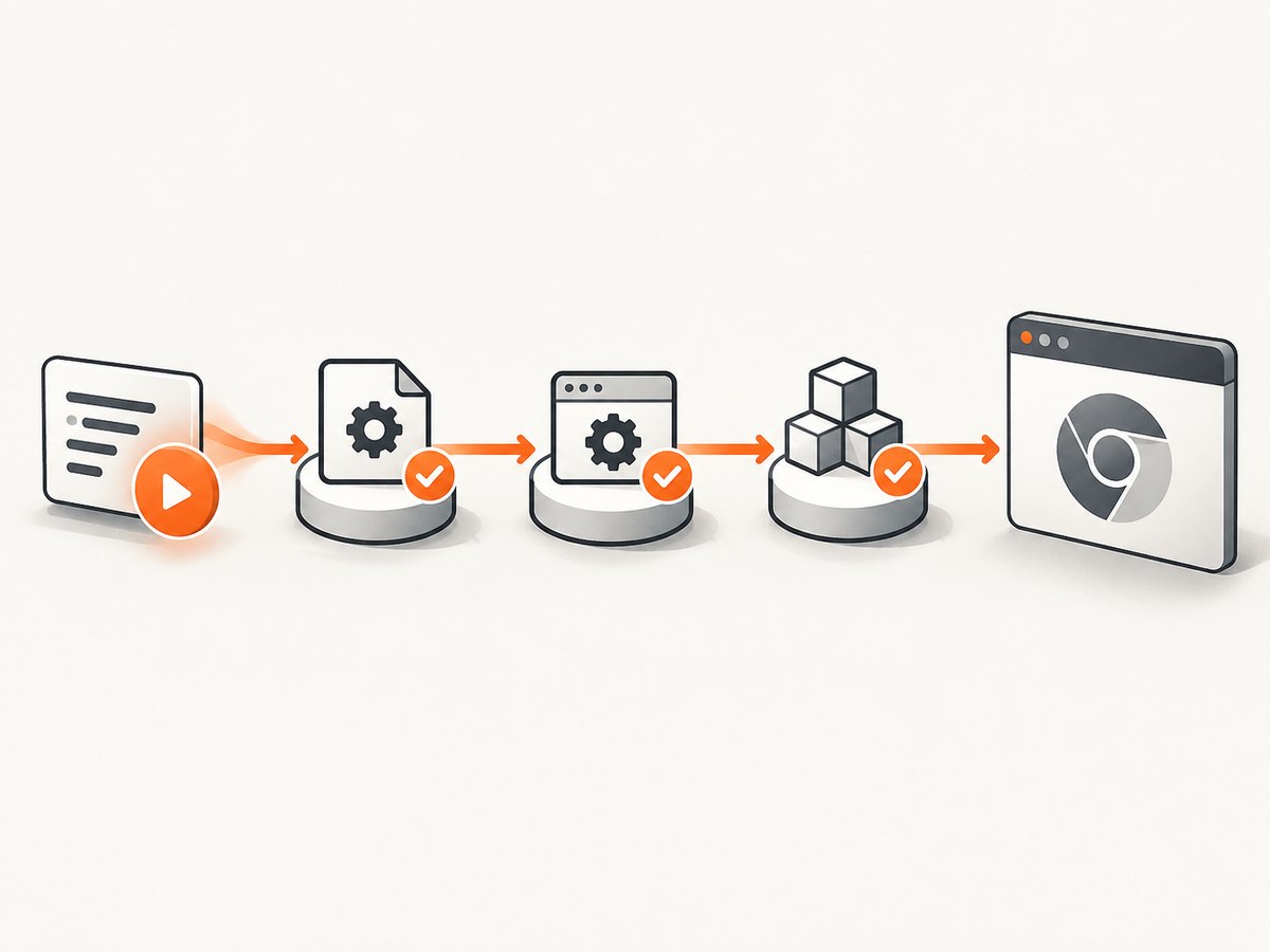 Check the runtime path, browser installation, and system libraries in that order.