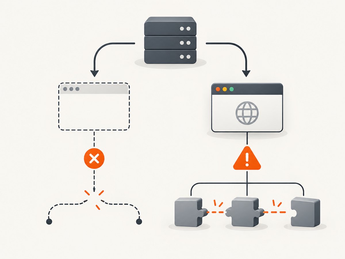 Separate browser discovery errors from launch failures caused by operating-system dependencies.