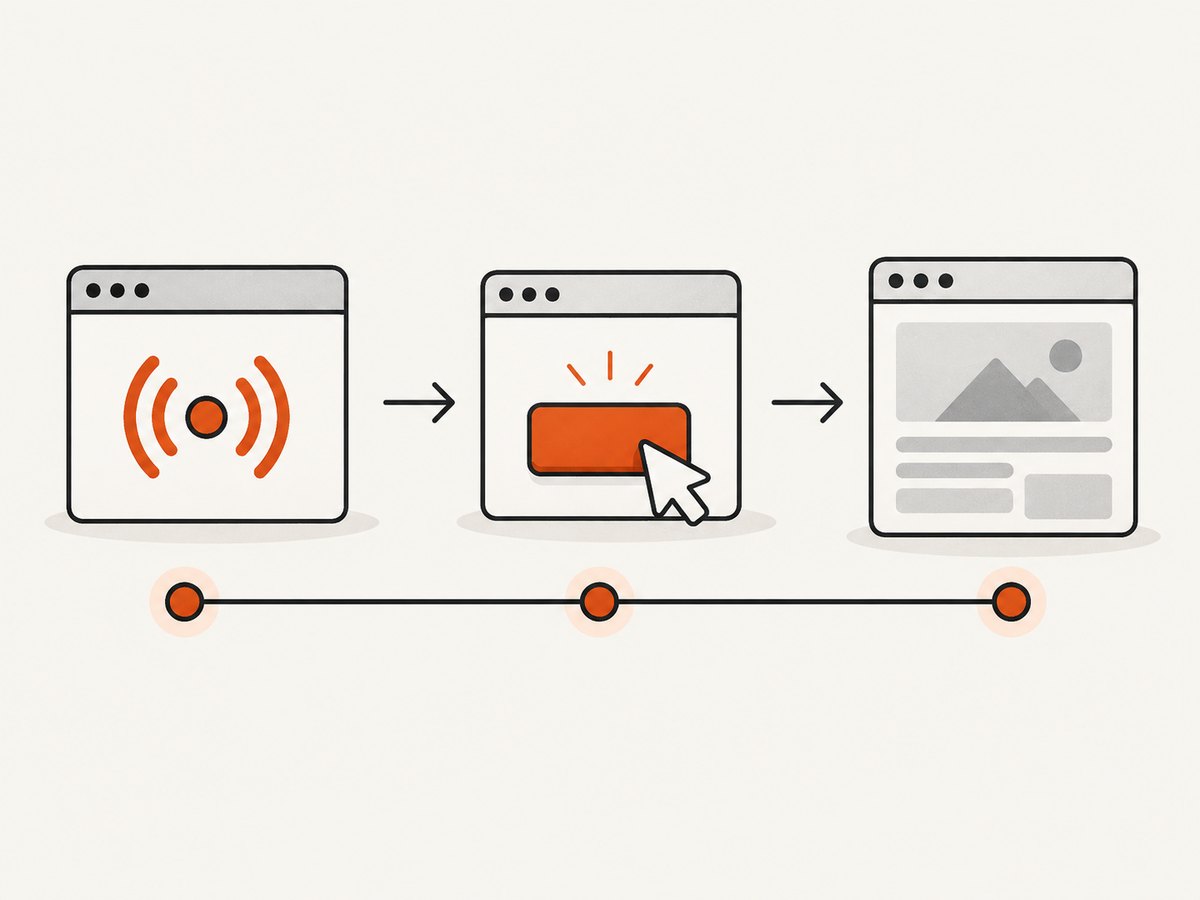 Register the navigation wait before the action to avoid a click and navigation race.