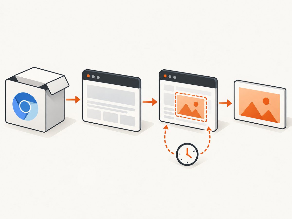Treat browser launch, navigation, readiness, and cleanup as separate timed stages.