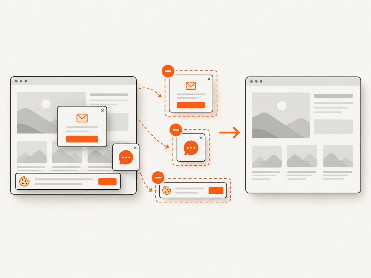 A clean capture pipeline removes common overlays before producing the screenshot.