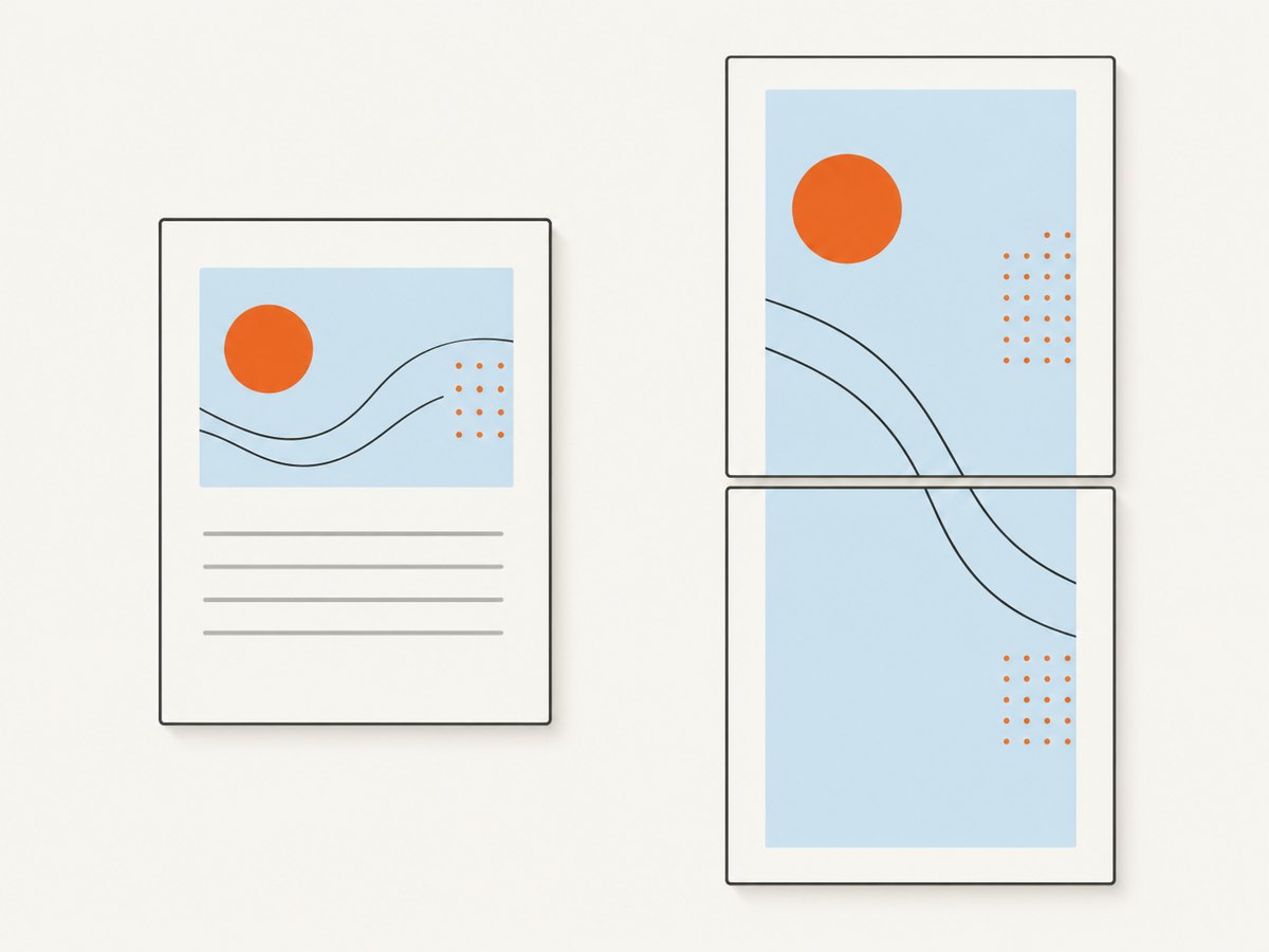 Keep a fitting card together, and choose how decoration behaves for sections that span pages.