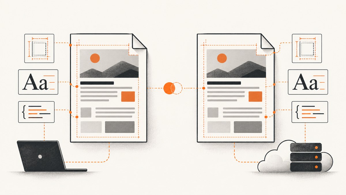 How to Fix Puppeteer PDF Page Break Differences on Heroku