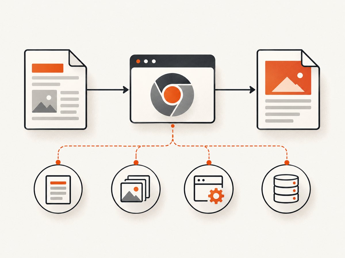 A controlled pipeline helps separate document, browser and Lambda resource failures.