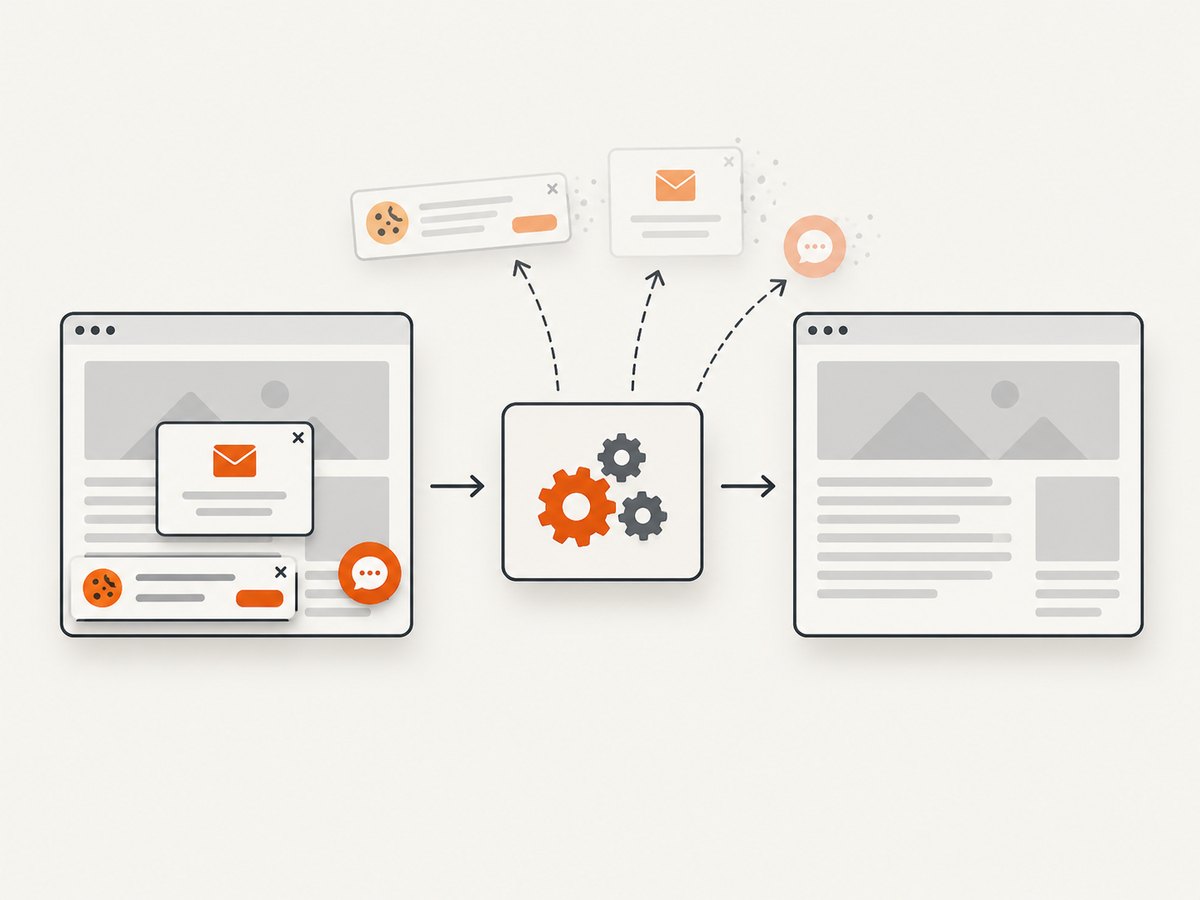 ScreenshotNeo removes common consent and overlay elements before returning a web-page screenshot.