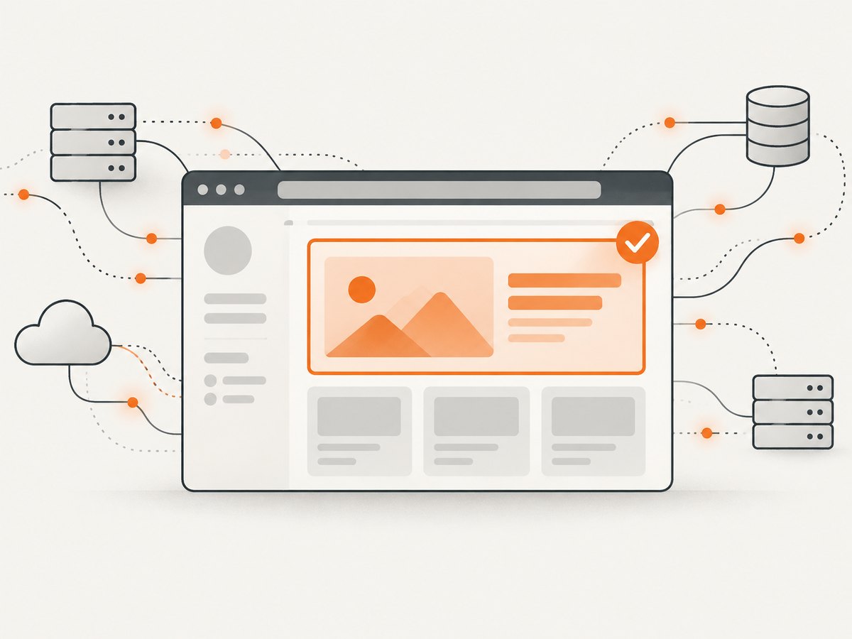 Network activity can continue after the content your script needs is ready.