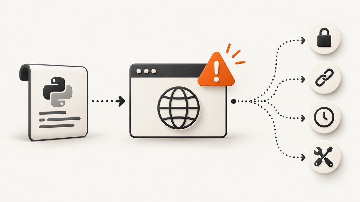 How to Fix Pyppeteer PageError in Python requests-html