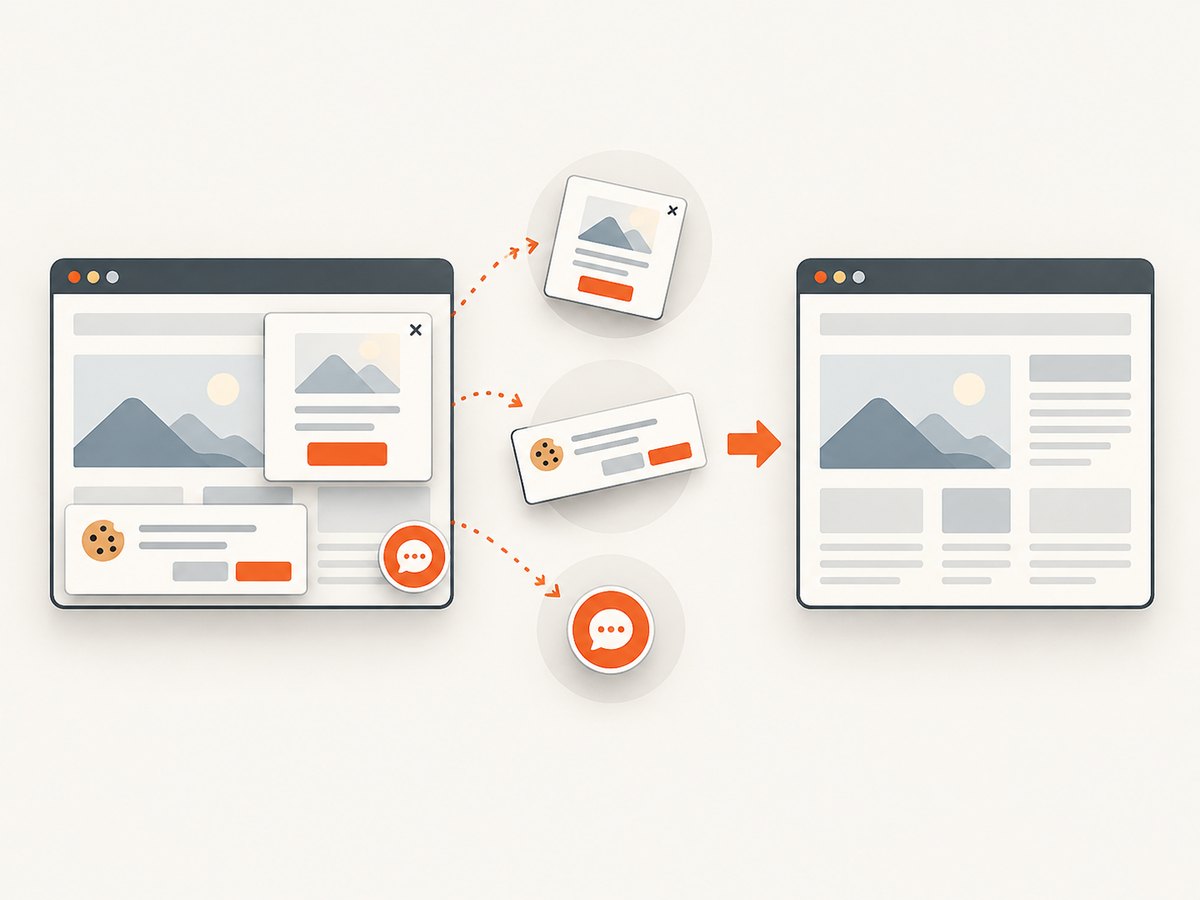 A managed capture service can handle page cleanup before returning the screenshot.