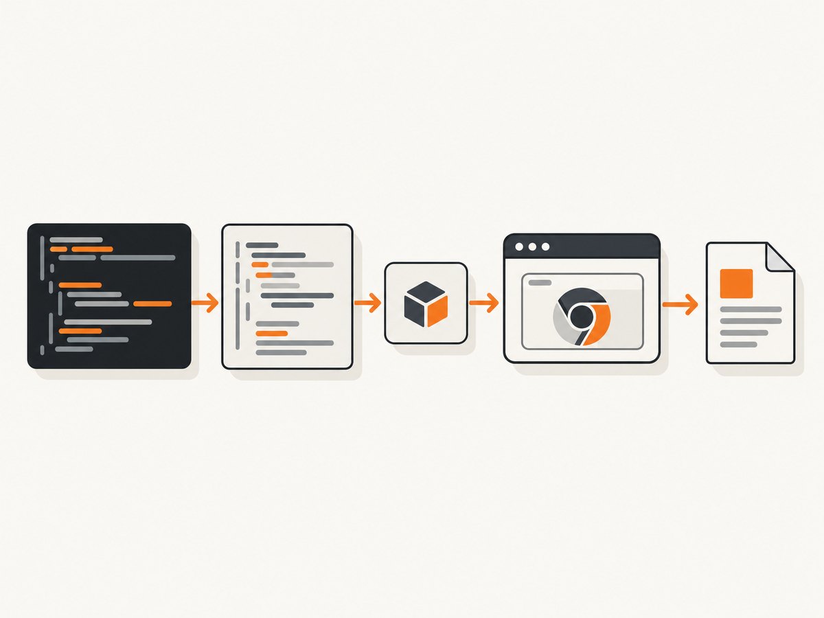 The runtime must be available before transpiled Node code executes.