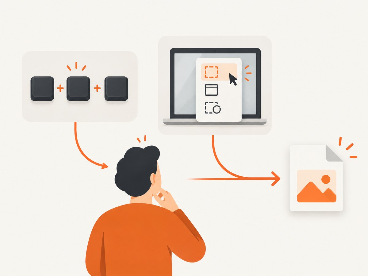 Testing the built-in capture interface helps separate a shortcut problem from a capture failure.