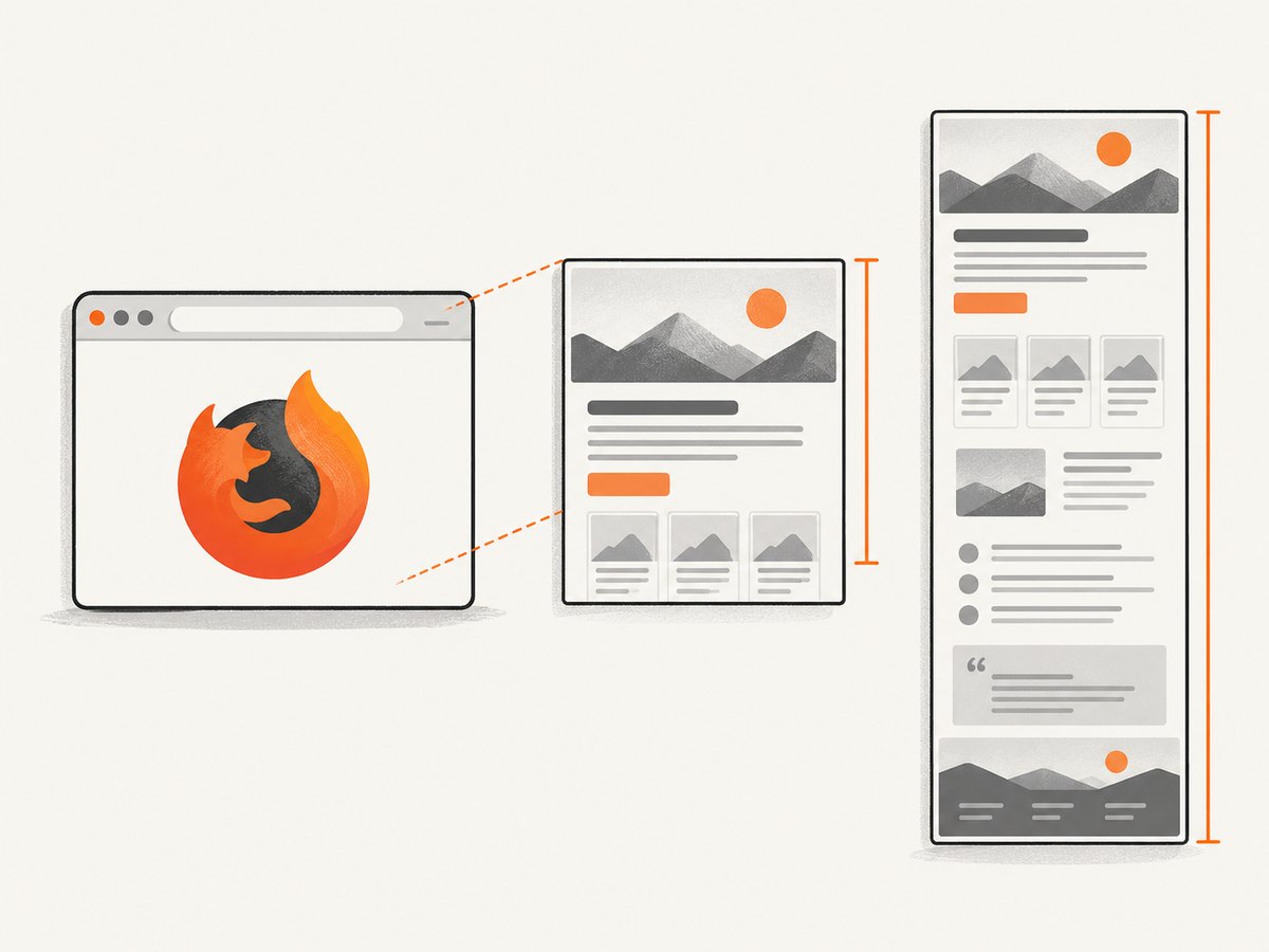 Viewport capture and full-document capture are different requirements.