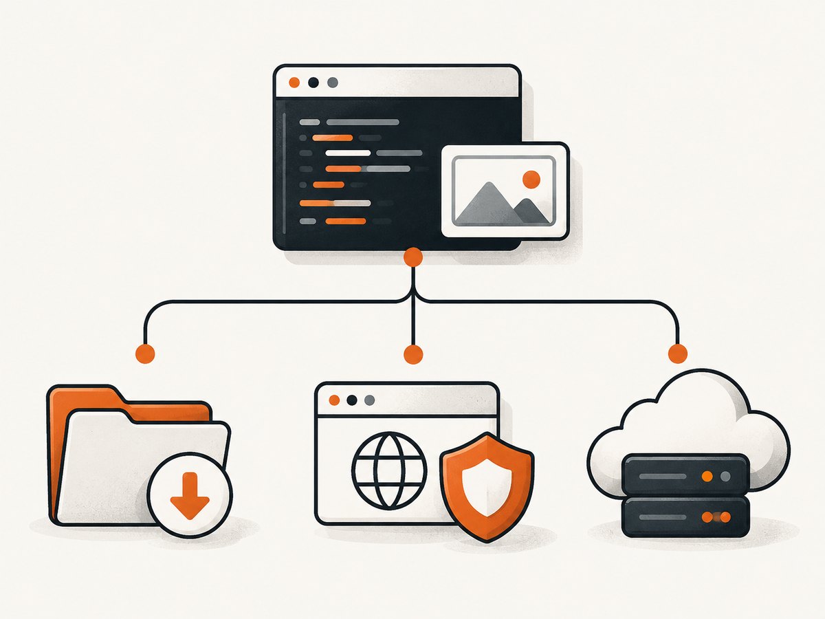 Separate API, filesystem, browser-policy, and remote-service failures before changing code.