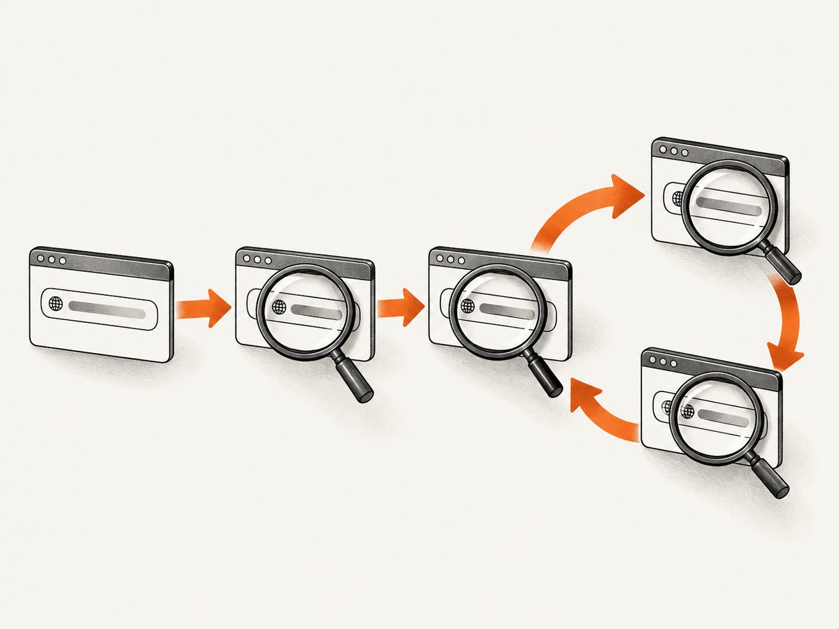 Trace each Location header to find the redirect cycle.