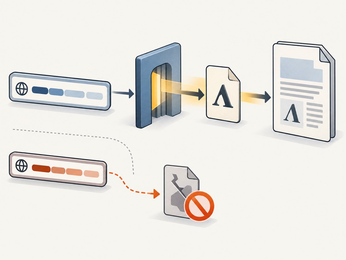 A link callback maps approved static or media URLs to readable files.