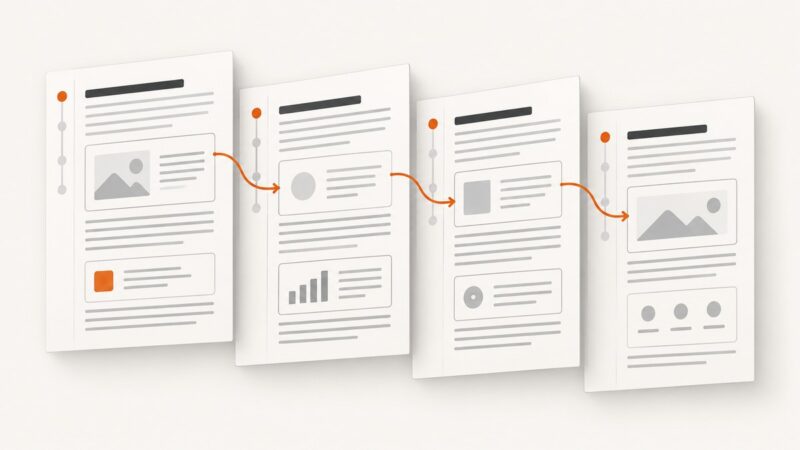 How to Flow Long Text Across Generated Pages