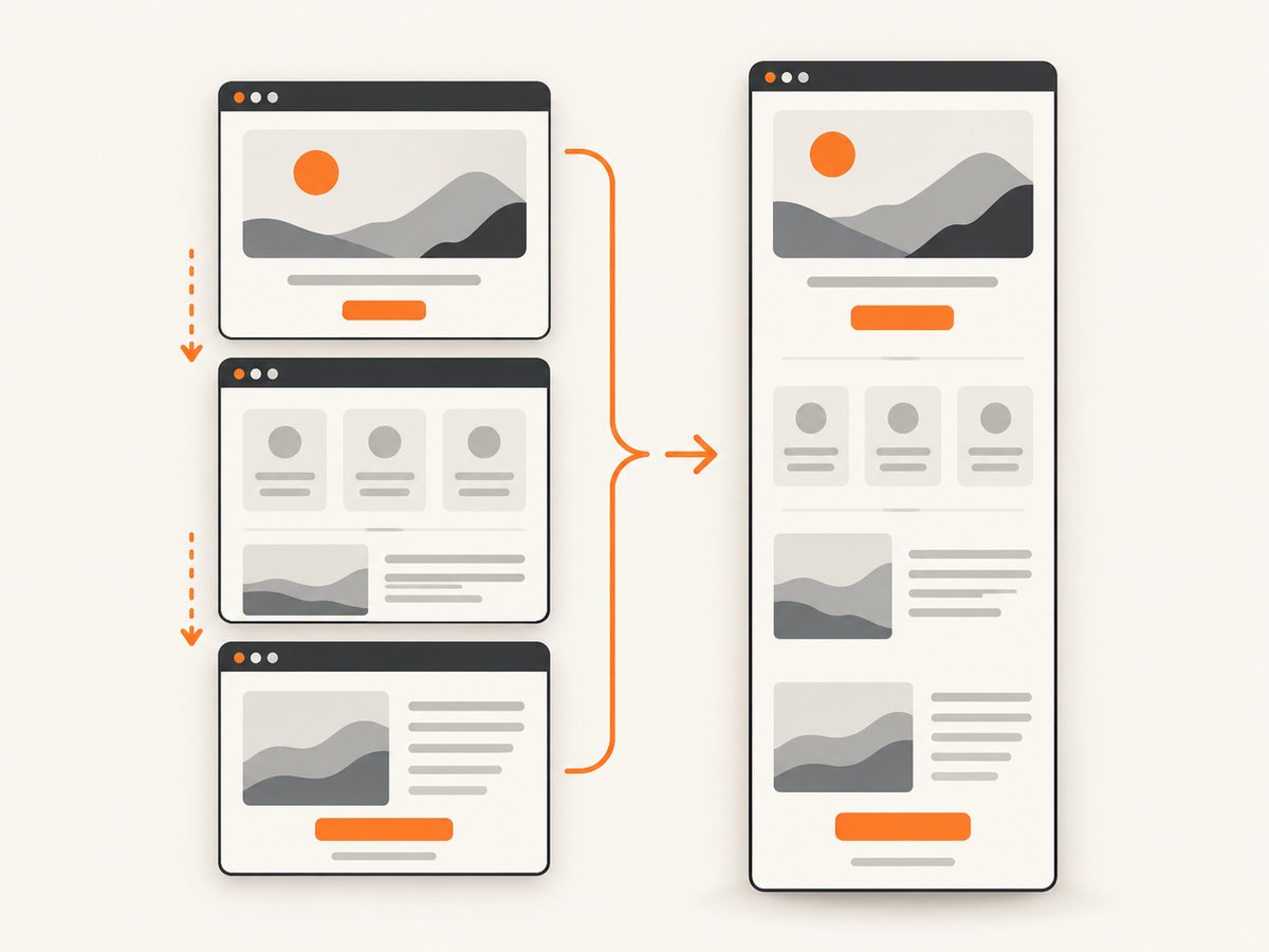 Full-page extensions scroll and stitch multiple viewport captures into one image.