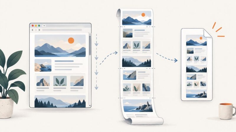 Free Full-Page Screenshot Extensions for Chrome and Chromium