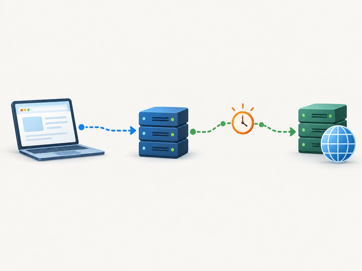 A proxy adds a network hop, so measure response time and failures on your own permitted workload.