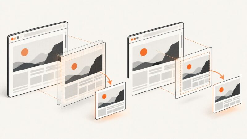 What fromSurface Does in Chrome DevTools Protocol Screenshots
