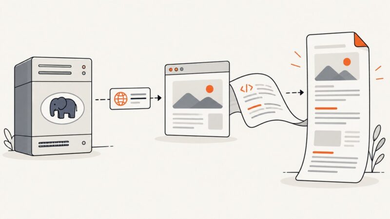 Generate a Full-Height PDF in PHP with Guzzle