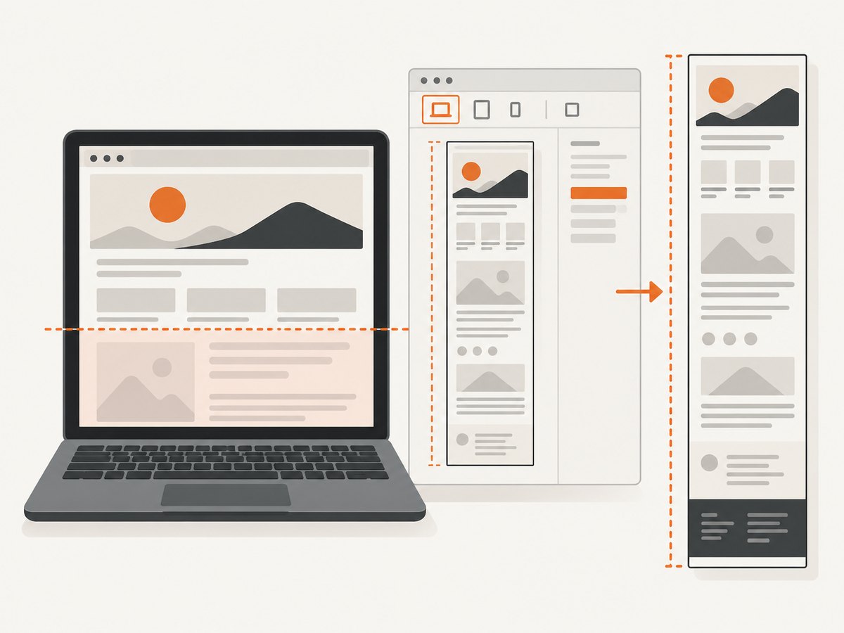 Chrome DevTools captures the document below the visible viewport as one full-page image.