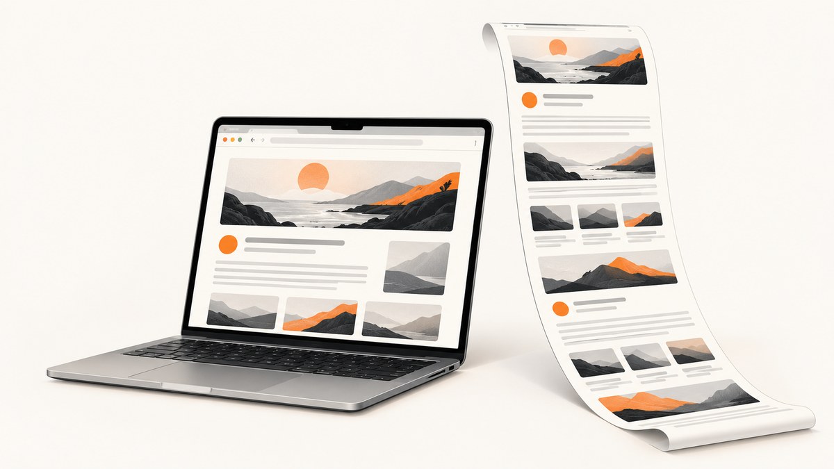 How to Take a Full-Page Screenshot in Edge on Mac
