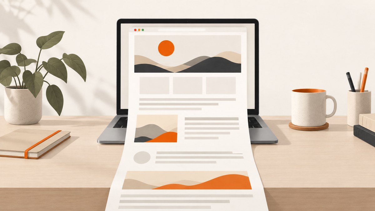 How to Capture a Full-Page Screenshot in a Mac Browser