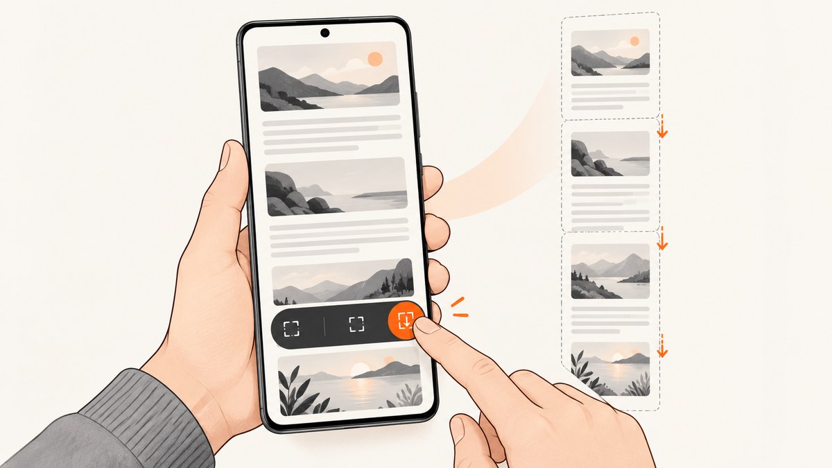 How to Capture Full-Page Screenshots on Samsung Phones