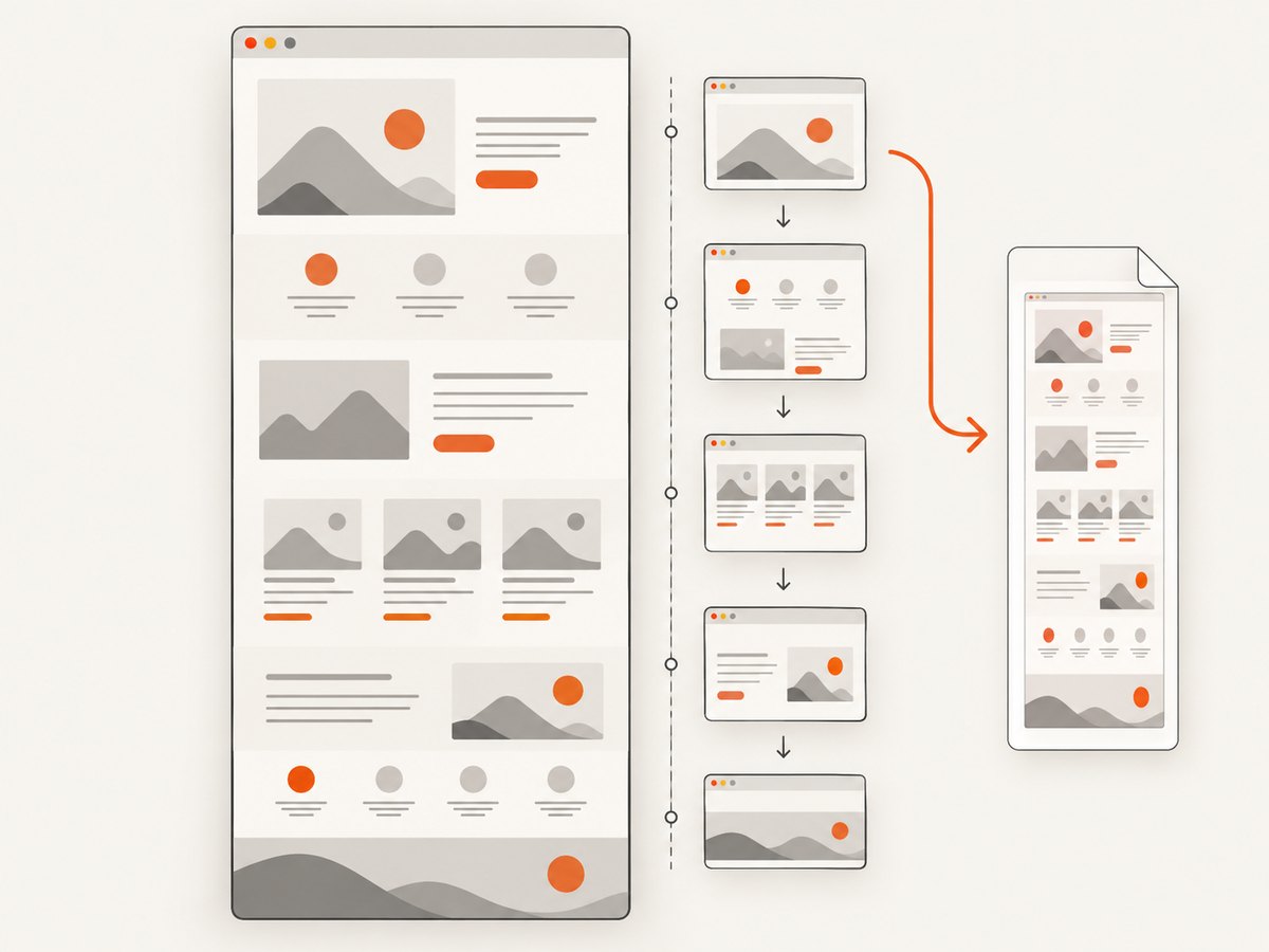 A full-page screenshot preserves the webpage as one tall visual capture.