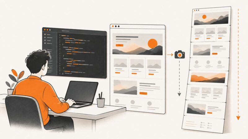 How to Take Full-Page Screenshots in ASP.NET Core