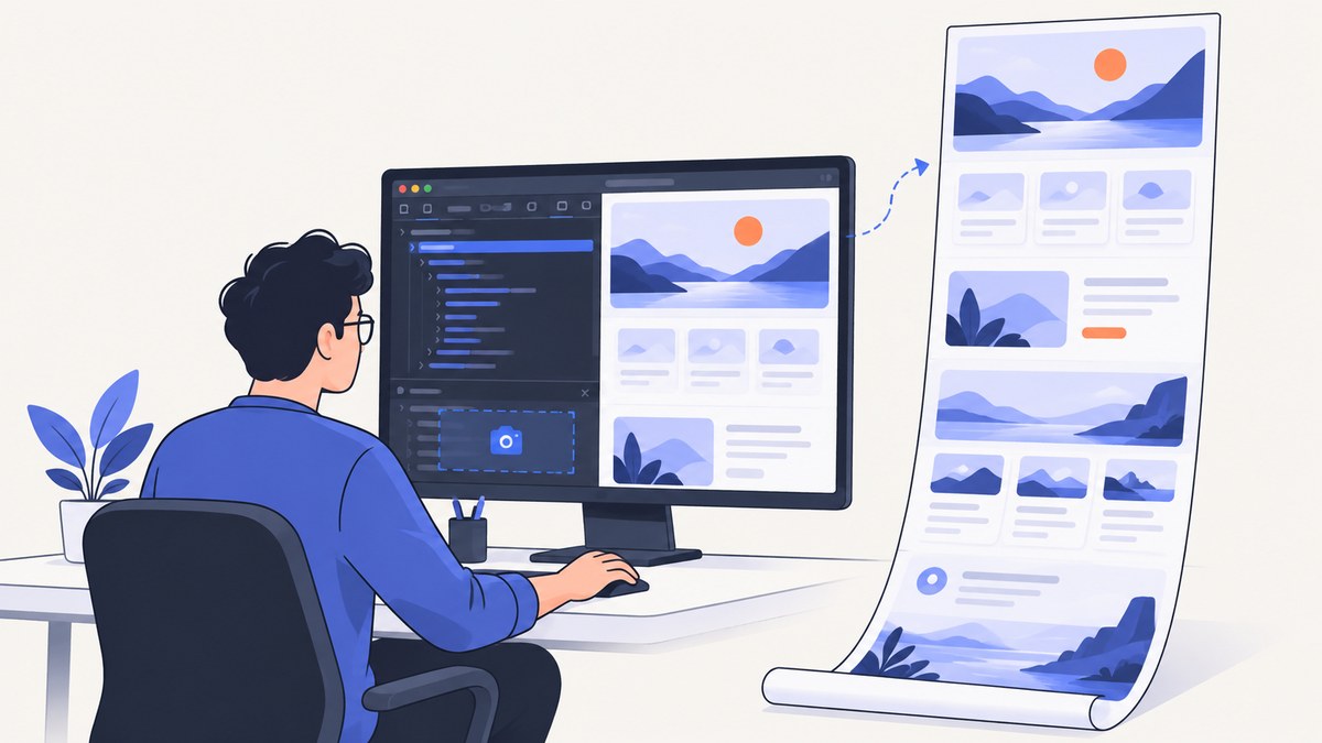 How to Take Full-Page Screenshots with Developer Tools